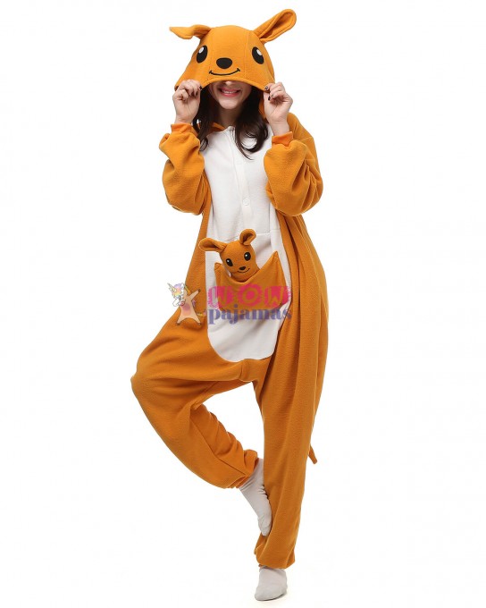 Kangaroo Onesie Animal Pajamas For Women & Men