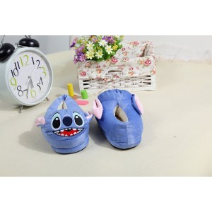 Blue stitch slippers Onesies Kigurumi Plush Shoes