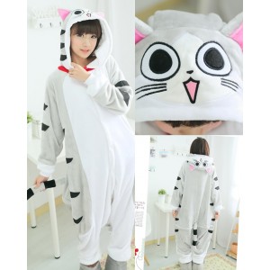 Cheese cat Onesies Pajamas Animal Kigurumi Costume