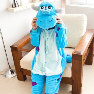 Kigurumi Monsters University James P. Sullivan Onesies Pajamas