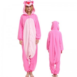 Pink Panther Onesie Unisex Animal Costumes For Adult & Kids