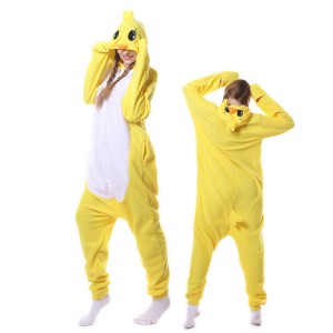 Yellow Duck Onesie Pajama Animal Costumes For Women & Men