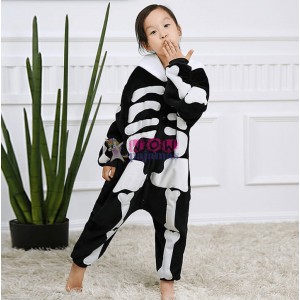 Baby Style Cute Skeleton Onesie Skull pajamas For Kids