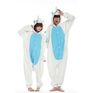 Blue Unicorn Kigurumi Onesie Pajama For Adult