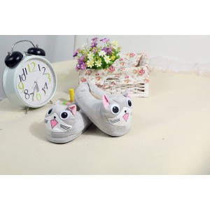 Cheese cat slippers Kigurumi Onesies Pajamas Warm Plush Shoes