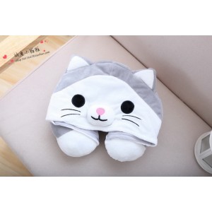 Cute Cat Neck Pillow For Women & Men