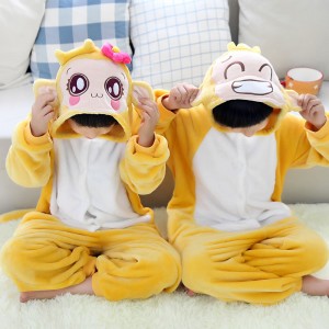 Cute monkey Animal Kigurumi Onesie Pajamas for Kids