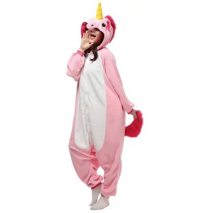 Pink Unicorn Onesies Kigurumi Pajamas For Adult