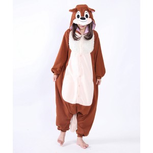 Squirrel Onesie Pajamas Adult Animal Costumes