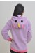 Purple Unicorn Fleece Hoodie Coat Jacket Animal Kigurumi Pajama