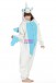 Blue Unicorn Kigurumi Onesie Pajama For Adult