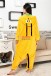 Unisex kigurumi Yellow Jake Dog onesies animal onesies pajamas