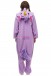Purple Unicorn Onesies Kigurumi Pajamas For Adult
