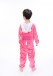 Pink Hello Kitty Cat animal kigurumi onesie pajamas for kids