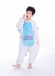 Blue Unicorn animal kigurumi onesie pajamas for kids