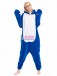 Blue Penguin Onesie Pajamas Adult Animal Costumes