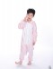 Pink Dinosaur animal kigurumi onesie pajamas for kids