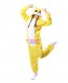 Yellow Rabbit Kigurumi Onesie Pajamas Costumes Adult Animal Onesies