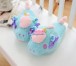 Unicorn Fluffy Slippers Cute Warm Winter Home Soft Household Slippers