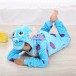 Blue Purple Sullivan animal kigurumi onesie pajamas for kids