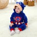 Baby Captain America Toddler Onesie Pajamas Animal Costume