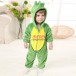 Baby Green Dinosaur Kigurumi Onesie Pajamas Animal Onesies Costume