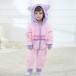 Baby Purple Cat Kigurumi Onesie Pajamas Animal Onesies Costume