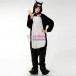 Kigurumi Black Cat Onesie Pajamas Animal Costume For Adult