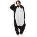 Black Penguin Onesie Pajamas Adult Animal Costumes