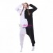Black & White Bear Monokuma Onesie Pajama Animal Onesie Pajama