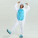 Blue Rabbit Onesie Animal Onesie Pajama For Adult