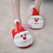 Cozy Christmas Santa Plush Slippers Memory Shoes
