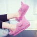 Fluffy Unicorn Cute Warm Winter Home Soft Household Slippers