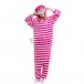 Unisex kigurumi Pink Red Cheshire Cat onesies animal onesies pajamas