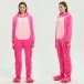 Unisex Pink Stitch kigurumi onesies animal pajamas