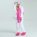 Unisex kigurumi Pink Unicorn onesies animal pajamas