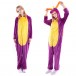 Unisex Purple Dragon kigurumi onesies animal pajamas