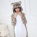 Leopard bear Pajamas Animal Onesies Kigurumi Costume
