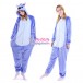 Kigurumi Onesie Lilo and Stitch Blue Unisex Adults Onesie Pajama