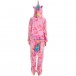 Pink Star Pattern Unicorn Onesie Pajamas For Women & Men