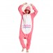 Kigurumi Pink Whale Onesie Pajamas Animal Onesies for Adult