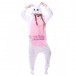 White Rabbit Onesie Animal Onesie Pajama For Adult
