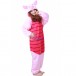 Winnie The Pooh Piglet Costume Pig Onesie Pajamas For Adult & Teens